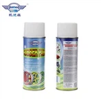 Meklon Rubber Spray Paint Porshiche P-107p 1K Super Extra Black Car Repair Paint