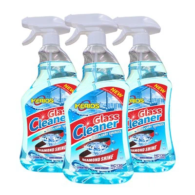 HERIOS Window Cleaner Spray Window Cleaner Spray 750 Ml Home Care Liquid Glass Cleaner Spray